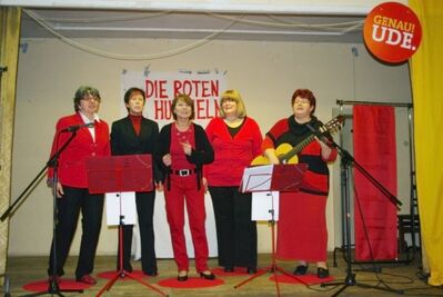 Politische Ascherdonnerstag in Darshofen mit den Roten Hummeln bei der SPD