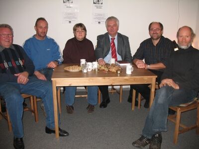 vlnr.: Str. H. Stamminger, Str. Wolfg. Bosser, Heike Fink, MdL R. Strobl, Str. M. Högl, 2.Bgm. Günther Amann
