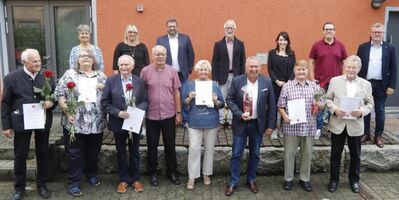 Karl Hering, Petra Schilling, Günther Strobel, Gerhard Dehling, i.V.Helene Schwarz Joachim Bender, Franz Kick, Hans Ott