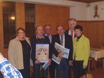 v.li.W.Lobenhofer, K-H.Gebhard, A.Graf, M.Eckl, MdL R.Strobl, Landtagsvizepräsidentin I.Aures