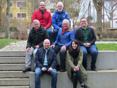 Dr. Michael Scherer, Matthias Ruoff, Holger Joschko, Dr. Thomas Steiner, Dr. Peter Lehner, Kathi Rösel, Noah Pawlica