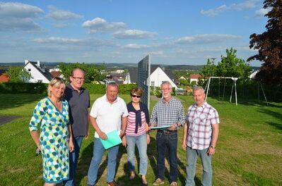 Gedanken über die Neugestaltung des Spielplatzes machten sich die SPD-Stadträte